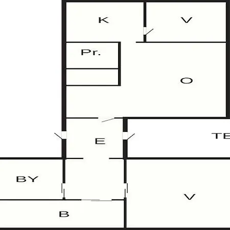 Feriehus 6 Person In Overbygd